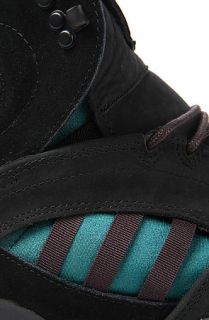 Adidas x Opening Ceremony Sneaker Enforcer Rock in Black, Night Burgundy, & Big Sur