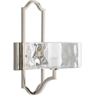 Thomasville Lighting Caress Collection 1 Light Polished Nickel Wall Sconce P7046 104WB