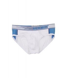 2IST Turbo No Show Brief Mens Underwear (White)