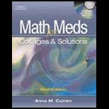 Math for Meds  Dosages and Solutions   With CD