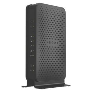 NetGear N300 WiFi Cable Modem Router   Black (C3000 100NAS)
