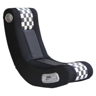 Gaming Chair: ACE BAYOU X Rocker Gaming Chair   Black/White