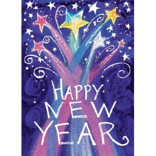 Happy New Year Boxed Holiday Cards: Maret Hensick: 9781416200420: Books