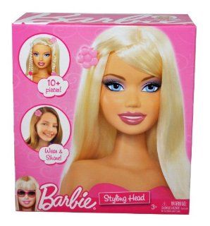 Barbie Year 2009 Fashionistas Series Styling Head with 10 Pieces of Share and Wear Hair Accessory: Toys & Games