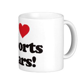 I Love Sports Cars! Coffee Mugs