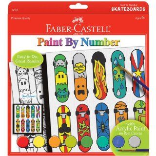 Paint by Number Skateboards: Toys & Games