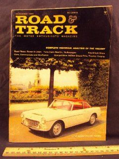 1959 59 December ROAD and TRACK Magazine, Volume 11 Number # 4 (Features: Road Test On Rover 3  Liter, 1960 Volkswagen, & Fiat Abarth Zagato Twin Cam, + Ferrari 166 MM Classic Test): Road and Track: Books