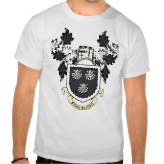 STRICKLAND Coat of Arms Tshirts