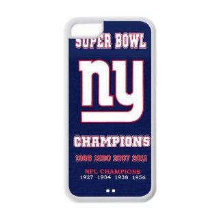 Custom NFL New York Giants Back Cover Case for iPhone 5C LLCC 1240: Cell Phones & Accessories
