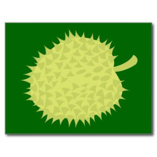 Durian the Smelly Fruit! NP Post Cards