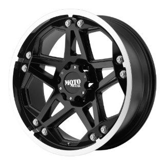 Moto Metal MO960 17x8 Black Wheel / Rim 6x5.5 with a 0mm Offset and a 106.25 Hub Bore. Partnumber MO96078068300: Automotive