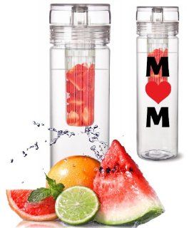 Infuser Water Bottle 27 Ounce   Made of durable Eastman TritanTM   Create Your Own Flavored Water, Naturally, with Ingredients YOU Select  FREE SHIPPING! (in USA)  The Fun & Healthy Way to Enjoy Your Daily Water. : Sports Water Bottles : Sports &