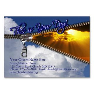 Salvation Card: This is Your Day! Business Card