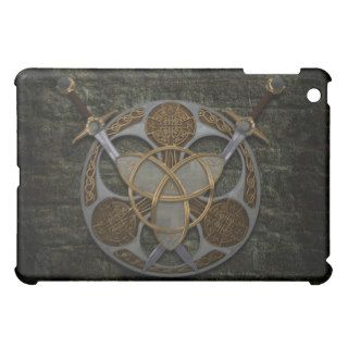 Celtic Shield and Swords iPad Mini Covers