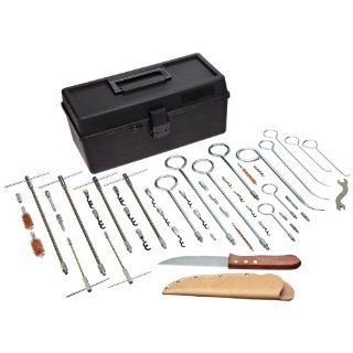 Palmetto 1133 Packing Extractor Tool Kit, Includes: (2) 1101 Flexible extractors with tips, (2) 1102, (2) 1103, (2) S1 Stiff extractors, (2) S2, (2) S3, (1) 1113 Solid Shaft Extractors, (1) 1114, (1) 1115, (2) O Ring Extractor, (5) 1107 Cork screw tips, (5