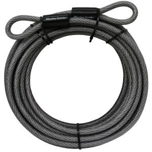 Master Lock 30 ft. Heavy Duty Vinyl Coated Galvanized Steel Braided Cable 70DCC