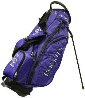 MLB Colorado Rockies Fairway Stand Golf Bag, Purple : Sports Fan Golf Club Bags : Sports & Outdoors