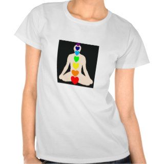 Chakra Yoga Lotus Position Gifts Tshirts