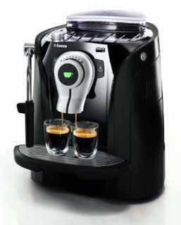 Saeco RI9752/11 Kaffee Vollautomat Black Go (1.5 l, 15 bar, 1400 Watt, Dampfdüse) schwarz: Küche & Haushalt