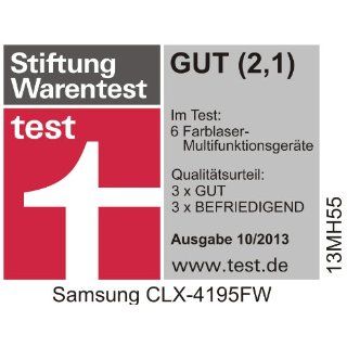 Samsung CLX 4195FW 4 in 1 Multifunktionsgerät schwarz: Computer & Zubehör