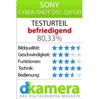 Sony DSC QX100 SmartShot Digitalkamera schwarz: Kamera & Foto