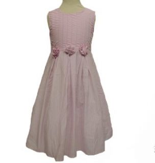 Mädchen Kleid, Traumkleid mit Rosen, rosa 158: Bekleidung