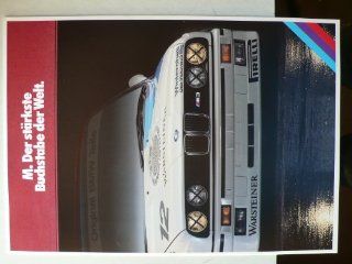 Prospekt / brochure   BMW M. Der strkste Buchstabe der Welt: M3 / Cabrio 195 PS , M 5 E 28   schn und selten   Original: keine Angabe: Bücher