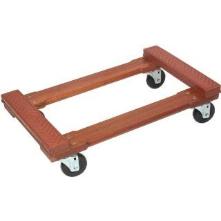 MONSTER TRUCKS WOOD 4 WHEEL PIANO RUBBER CAP DOLLY: Sports & Outdoors