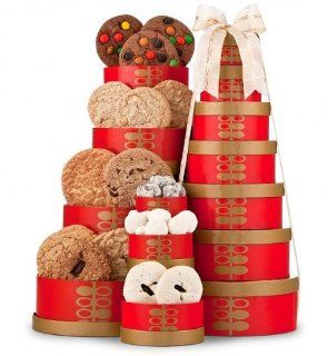 Cookie Tower. (Gift Basket for Mom, Gift Baskets for Moms Birthday, Gift Baskets for Mothers Day, Gift Baskets for Men Get Well, Gift Baskets, Gift Baskets for Women, Gift Baskets for Kids, Gift Baskets for Men, Gift Baskets for Mom, Gift Basket for Women,