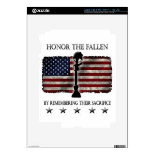 Honor The Fallen iPad 3 Decals
