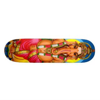 Ganesh Ganesha Hindu Indian Elephant Deity India Skate Board Deck