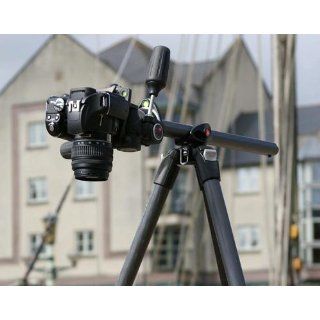 Manfrotto 055CXPRO3 Carbon Fiber 3 Section Tripod with Q90 Column and Magnesium Castings (Black) : Camera Tripods : Camera & Photo