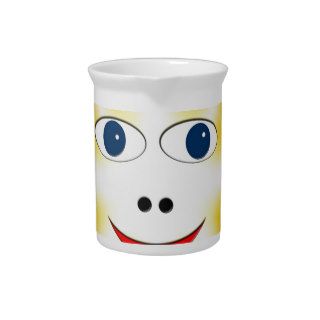 smile happy  and sunny beverage pitcher