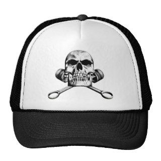 Skull and Pistons Mesh Hat