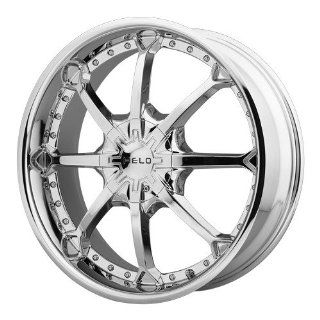 Helo HE871 22x9 Chrome Wheel / Rim 6x135 & 6x5.5 with a 15mm Offset and a 106.25 Hub Bore. Partnumber HE87122967215 Automotive