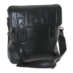 Men's Dopp Leather Urban Messenger Black Dopp Fabric Messenger Bags