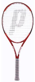Prince O3 Speedzone 105 Tennis Racquets (1/4 Grip   Prestrung w/ Cover) : Standard Tennis Rackets : Sports & Outdoors