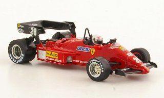 Ferrari 126 C4, No.28, R.Arnoux, January , 1984, Model Car, Ready made, Brumm 1:43: Brumm: Toys & Games