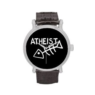 Atheist Fish Wrist Watch