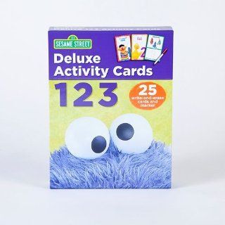 Sesame Street Deluxe 123 Activity Cards: Toys & Games