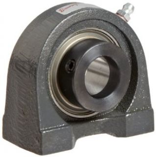 Browning VTBE 124 Pillow Block Ball Bearing, 2 Bolt, Eccentric Lock, Contact and Flinger Seal, Cast Iron, Inch, 1 1/2" Bore, 1 15/16" Base To Center Height: Industrial & Scientific