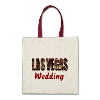 Las Vegas Wedding Canvas Bag