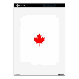 Canada Maple Leaf Logo Skin For The iPad 2