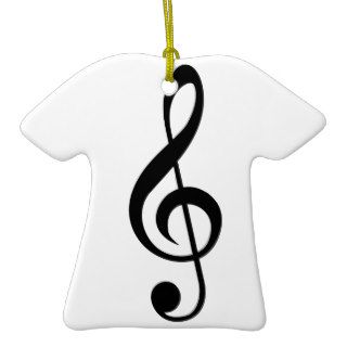 Treble Clef G Clef Musical Symbol Ornaments