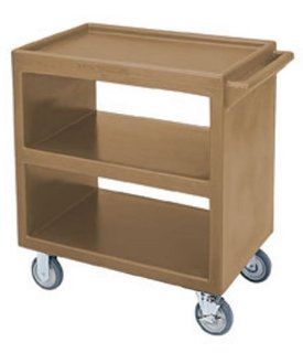 Cambro BC230 157 Polyethylene Standard Open Sides Service Cart, 33 1/4 Inch, Coffee Beige: Kitchen & Dining