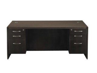 60" x 24" Double Pedestal Credenza LCA142 : Office Desks : Office Products