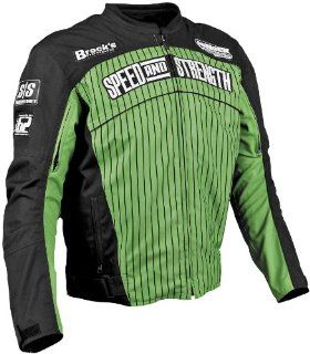 Speed & Strength 62 Motorsports Textile Jacket Green Sm: Automotive