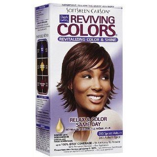 Dark & Lovely Reviving Colors Semi, Permanent Haircolor, Spiced Auburn : Chemical Hair Dyes : Beauty
