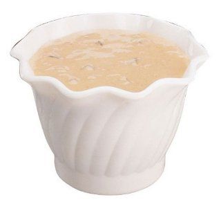 Cambro SRB5CW 148 Camwear Polycarbonate Swirl Bowl, 5 Ounce, White: Kitchen & Dining