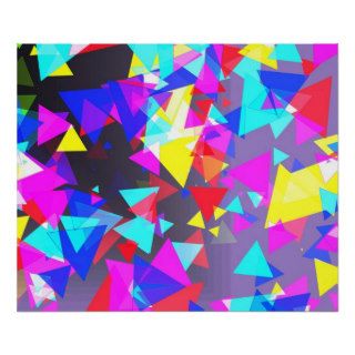 Triangles Geometric Abstract Fine Art Pattern Print